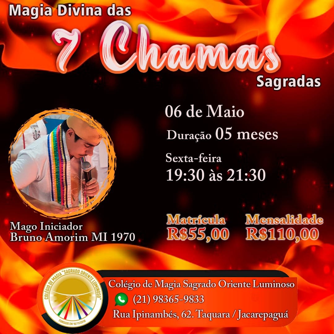 Magia Divina das Sete Chamas Sagradas